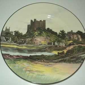 Royal Doulton Collector Dinner Plate Rochester Castle England 10 1/2"